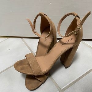 Tan heels